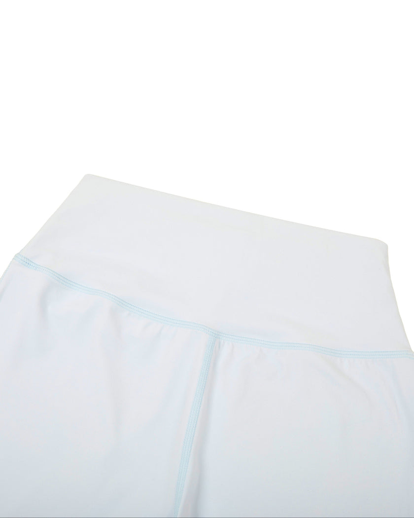 FormLine Flare Leggings back waistband closeup with smooth contour fit