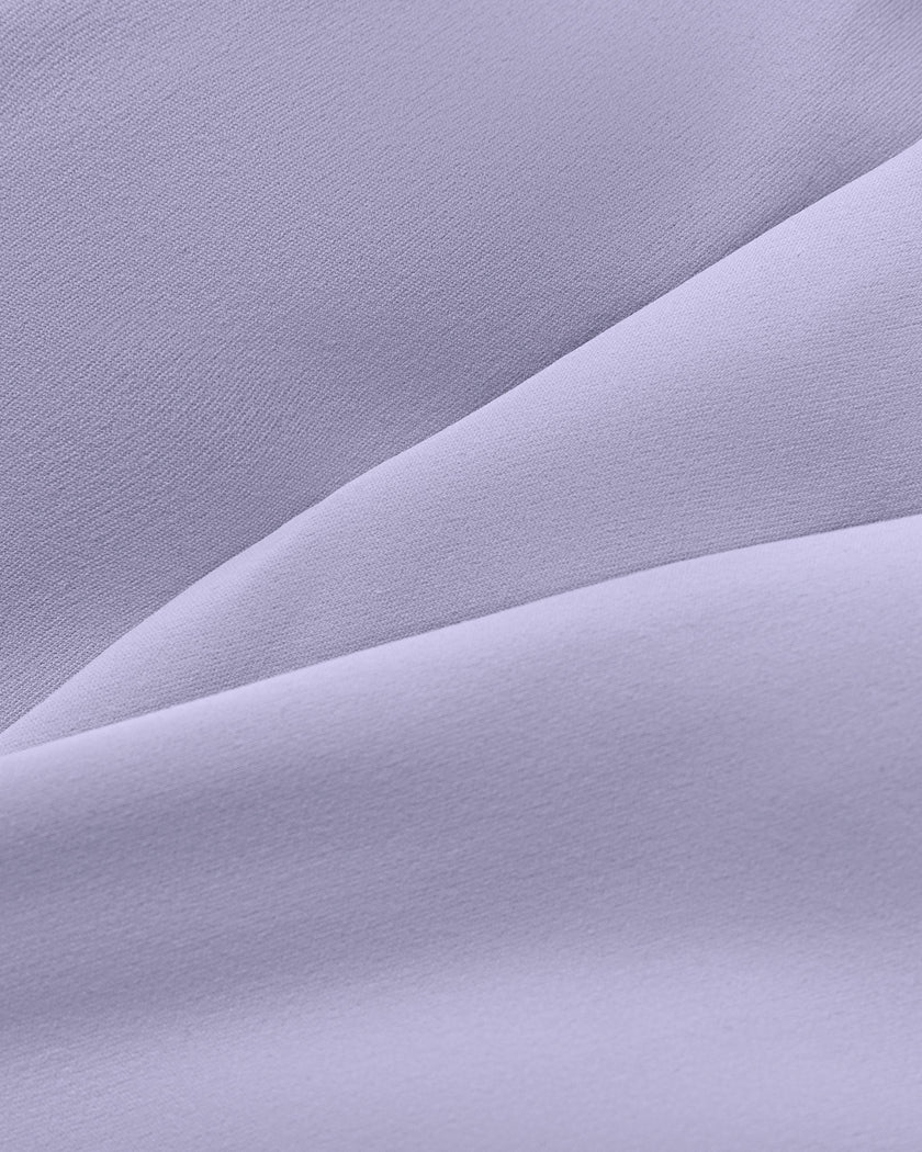 Close-up of smooth stretch fabric on FormLine halter sports bra