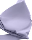 Close-up of removable chest padding inside FormLine halter sports bra