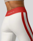 Fabric detail cloud dancer leggings back view