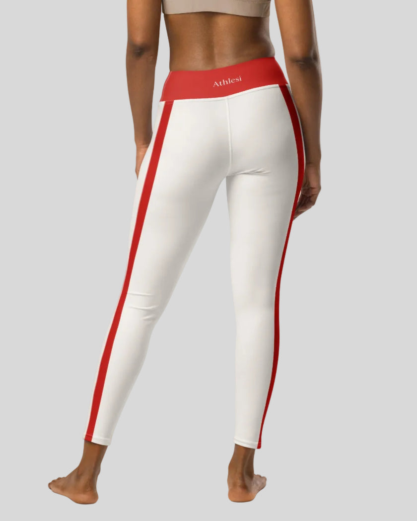 Cloud dancer leggings back view
