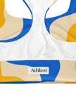 Interior lining sports bra cerulean swirl Athlesi