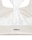 Cloud Dancer ivory sports bra interior view Athlesi
