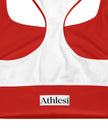 Interior lining sports bra tomato red