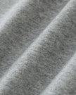 Close-up of the premium heavyweight knit fabric on the Heritage Lounge Shorts in Flower Gray