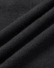 Close-up of the vintage washed cotton fabric on the Heritage Washed Hoodie in Dark Gray