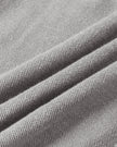 Close-up of the soft vintage washed cotton fabric on the Heritage Washed Pants in Medium Gray