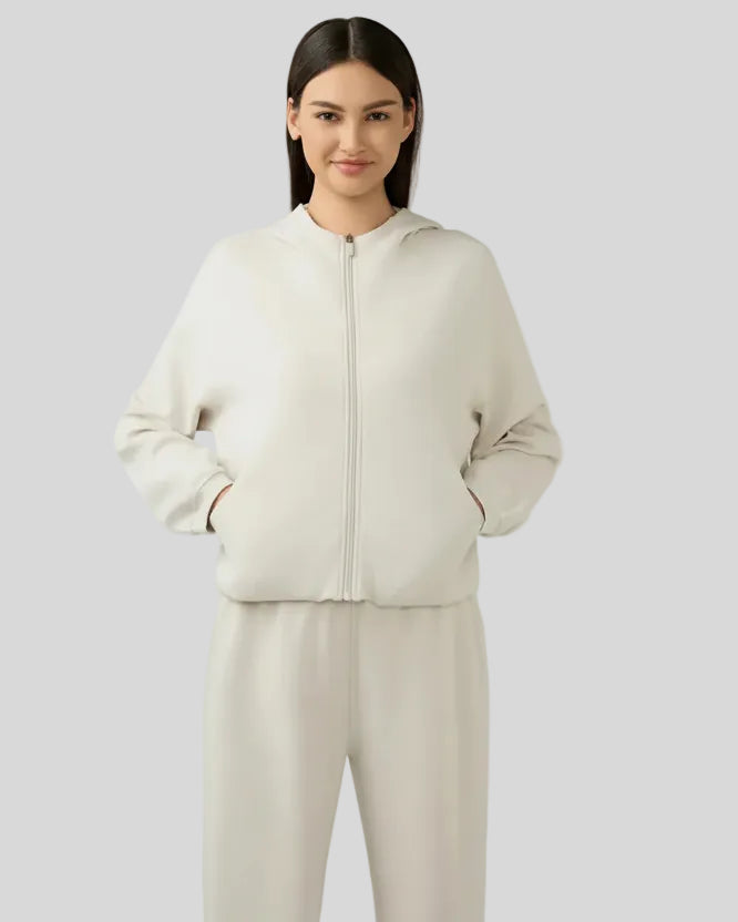 Cream close up highlighting pockets