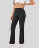 Angled front view of Athlesi MotionEase Everyday active pant in black