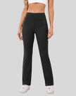 Athlesi MotionEase Everyday active pant in black, front view