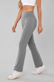 Side view of Athlesi MotionEase Everyday active pant in gray