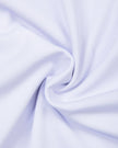 Detailed view of the premium nylon-elastane fabric and stitching on the MotionFlow Yoga Romper in Purple