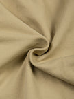 Detailed view of the smooth stretch fabric and construction of the MotionZip Ruched Bodysuit in Khaki