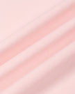 Close-up of the soft stretch cotton fabric of the Athlesi QuietForm Wide Leg Pants in Pink