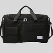 SoftForm Carry Bag in black with quilted texture and structured design