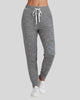 Front view of Athlesi StreetFlow Drawstring Jogger Pant in dark gray