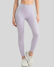 Athlesi StrideSculpt Slim Legging in blush pink, front view