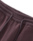 Closeup of elasticized waistband and adjustable drawstring on StudioEase Straight-Leg Sweatpants