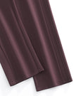 Closeup of straight-leg hem and stitching on StudioEase Straight-Leg Sweatpants