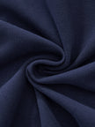 Textured fabric detail of TrackLine Club Jacket in Royal Blue