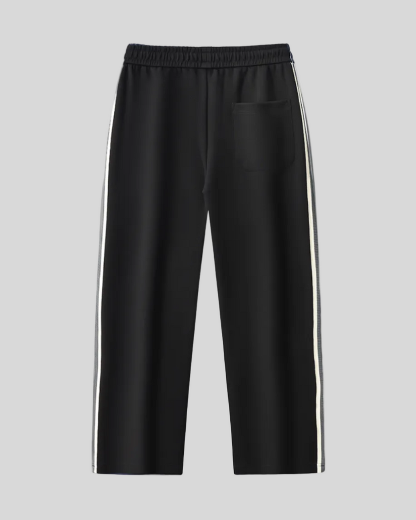 TrackLine Club Pants in Black back view
