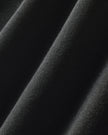 Cotton blend fabric detail of TrackLine Club Pants in Black