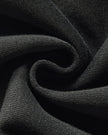 Textured fabric detail of TrackLine Club Pants in Black