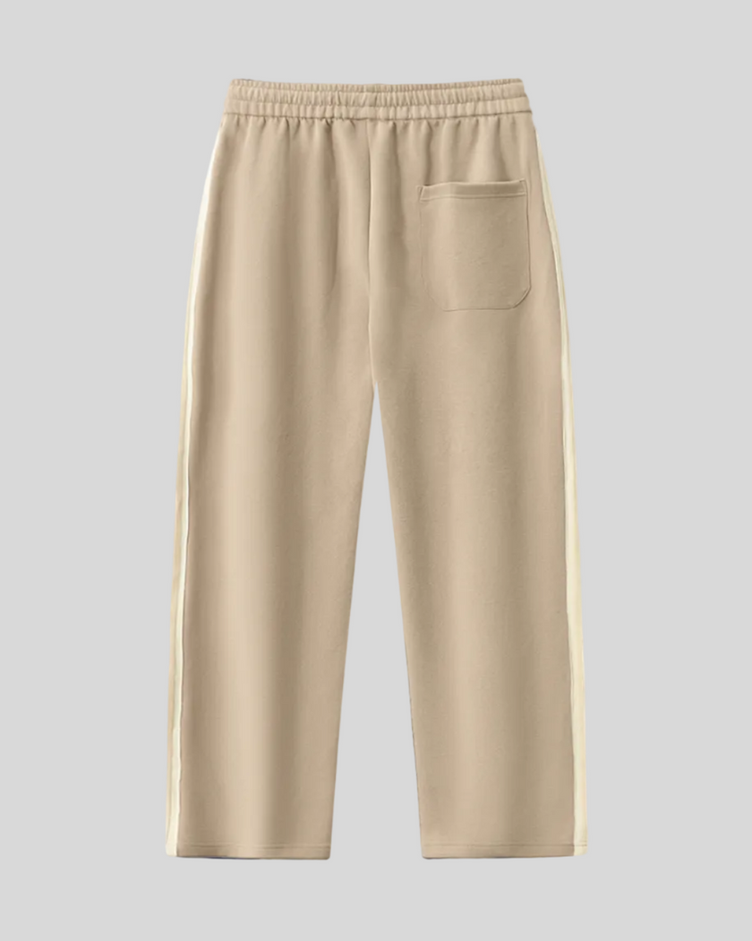 TrackLine Club Pants in Khaki back view
