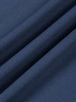 Athlesi TrackLine Color Block Skort in Navy Blue closeup showing smooth stretch fabric texture