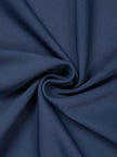 Athlesi TrackLine Color Block Skort in Navy Blue detailed view of moderate-weight stretch performance fabric