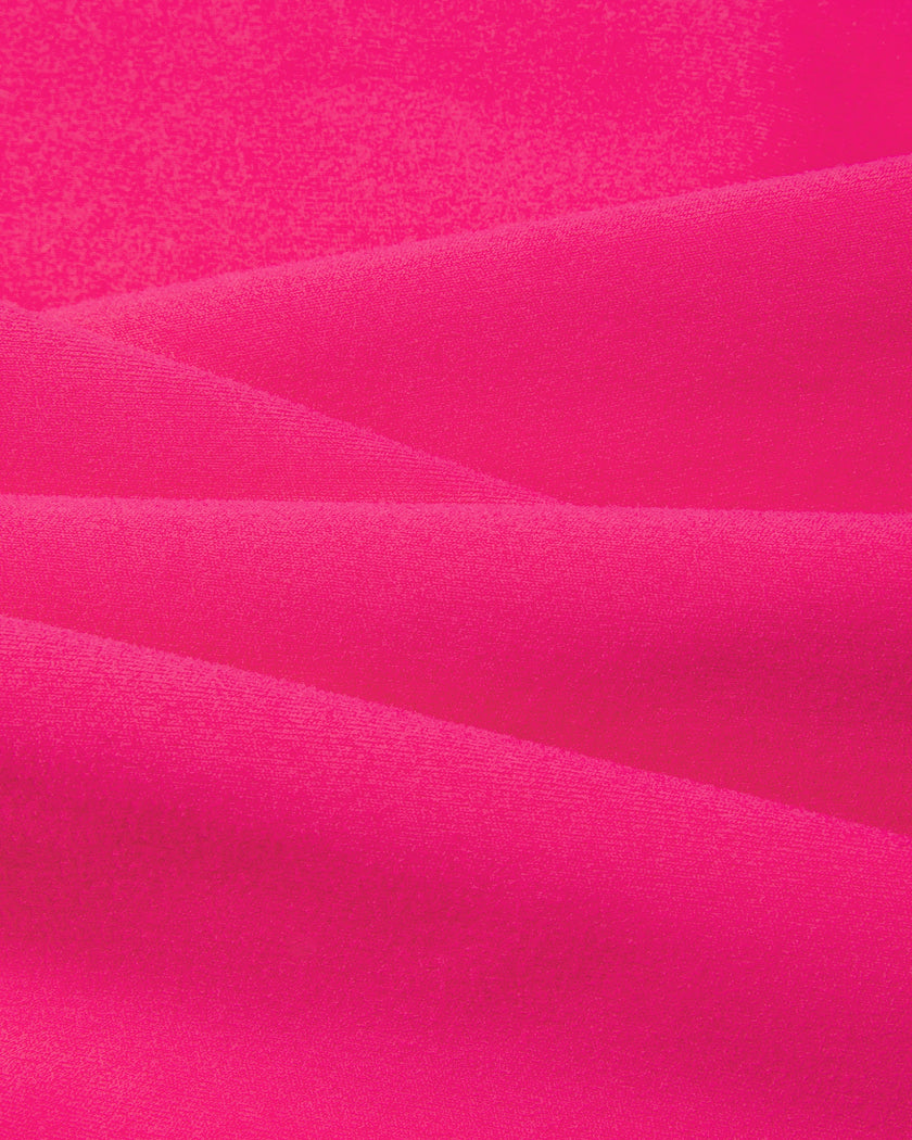 Soft stretch performance fabric used in the TrackLine Color Block Tank