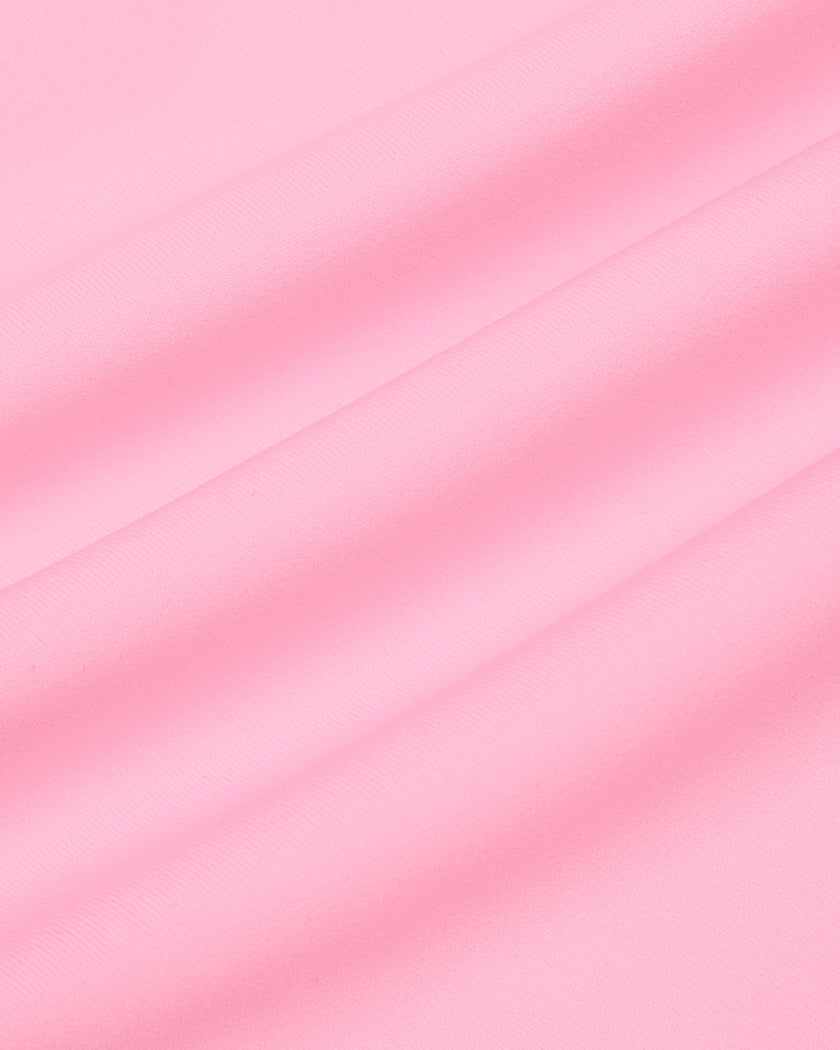 Performance stretch fabric detail of the TrackLine Color Block Yoga Shorts