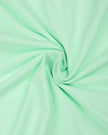 Breathable perforated panel fabric detail on the TrackLine Court Polo in Mint Green.