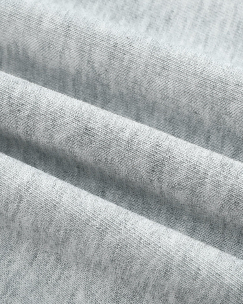 Closeup of Flower Gray cotton-blend fabric on TrackLine Edge Jacket