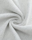 Detailed view of cotton-blend fabric and contrast red trim on TrackLine Edge Jacket