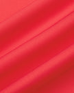 Close-up of the smooth stretch fabric on the Athlesi TrackLine Edge Leggings in red