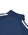 Back collar detail of the TrackLine Junior Club Jacket in Royal Blue
