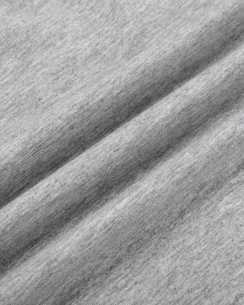 Closeup texture detail of TrackLine Lounge Halter Tank lightweight cotton fabric