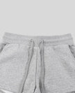 Front waistband closeup of TrackLine Lounge Shorts with adjustable drawstring