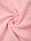 Detailed fabric texture closeup of TrackLine Lounge Sweatpants in pink