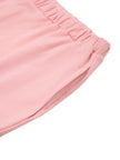 Side pocket closeup of TrackLine Lounge Sweatpants in pink