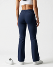 Back view of TrackLine Lounge Sweatpants in royal blue with relaxed lounge silhouette