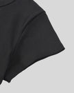 Sleeve and side seam detail of TrackLine Lounge Tee