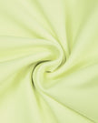Detailed view of the premium stretch knit fabric and stitching on the TrackLine Outline Leggings in Light Green