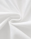 Detailed fabric texture closeup of the Athlesi TrackLine Performance Skort in white