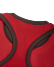 Back racer-inspired detail of the TrackLine Rally Dress