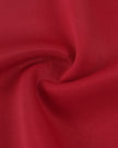 Stretch knit fabric detail of the Athlesi TrackLine Retro Tank in red and white