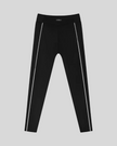 Trackline Riviera Leggings back view in Black