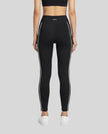 Back view of the TrackLine Riviera Leggings in black