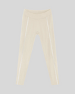 Trackline Riviera Leggings front view in Light Apricot